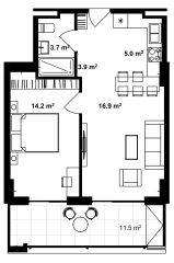 ბინა #1112