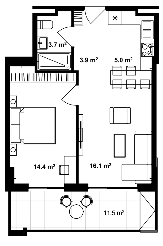 Квартира 1106
