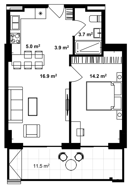 Квартира 1105