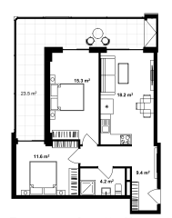 ბინა #1615