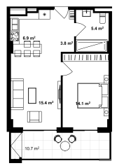 ბინა #1909