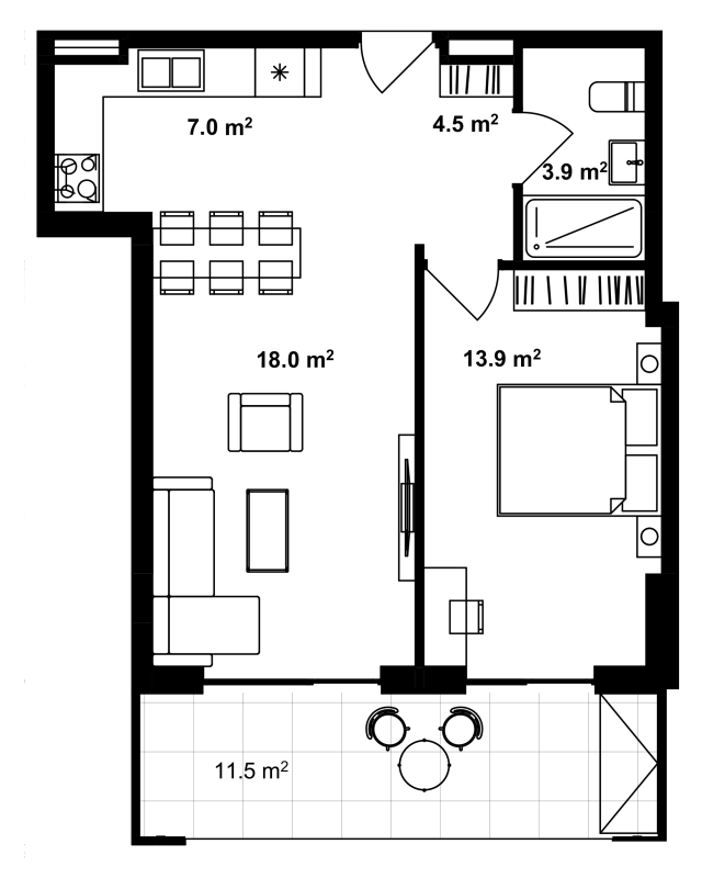 Квартира 304