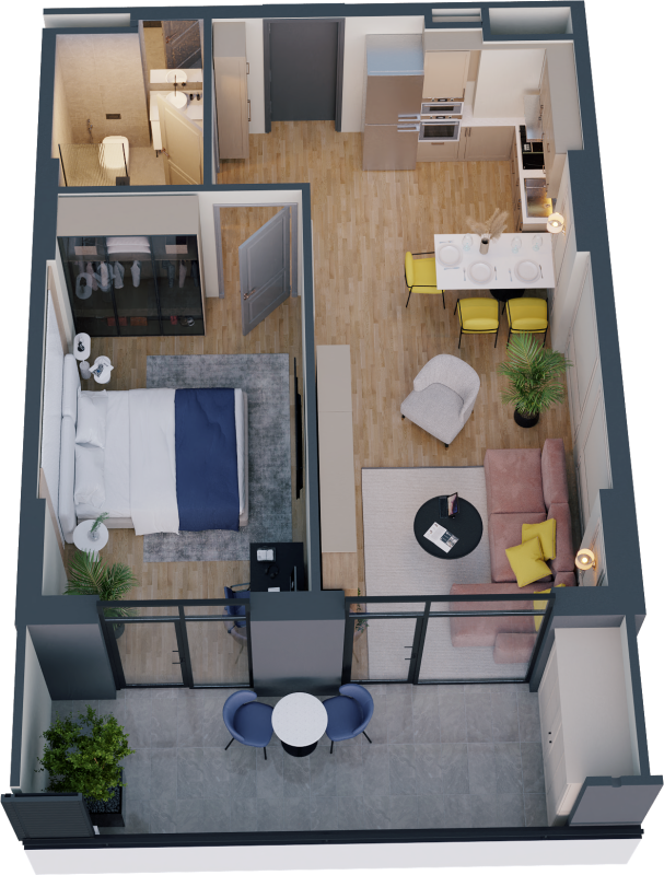 apartment 1619